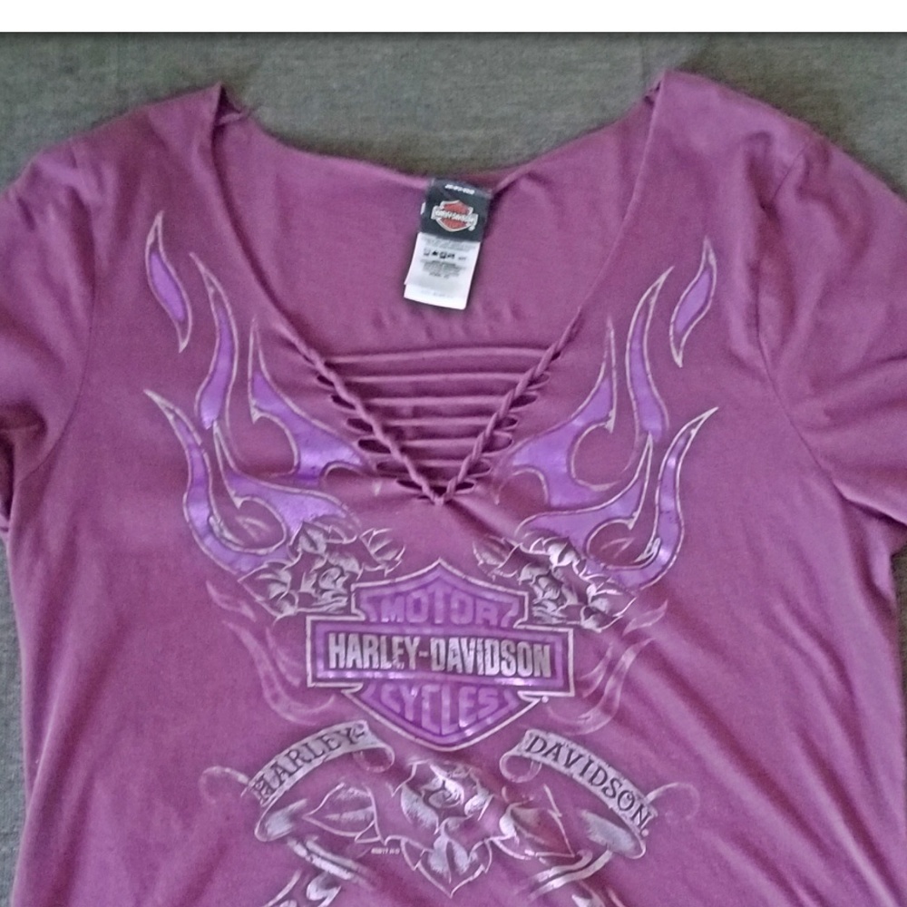 **SOLD** Harley Davidson Womens Shirt
